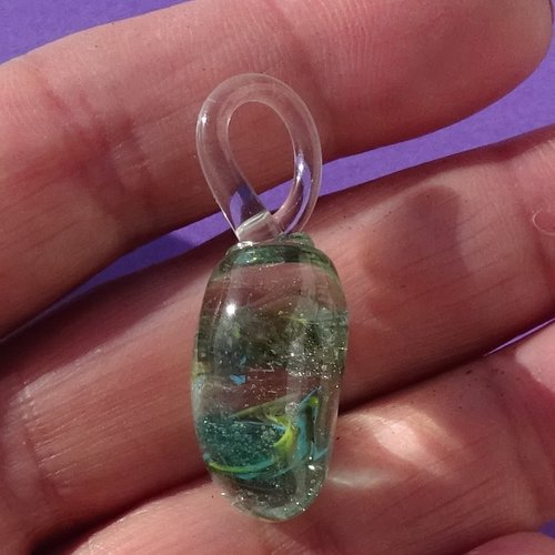 Pendentif verre filé cl.1131