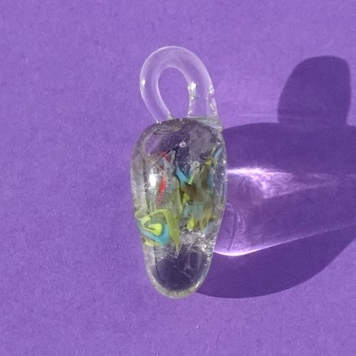 Pendentif verre filé cl.1135