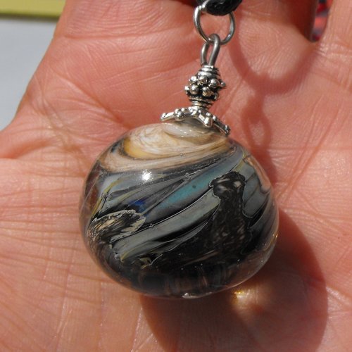 Pendentif verre filé cl.0794