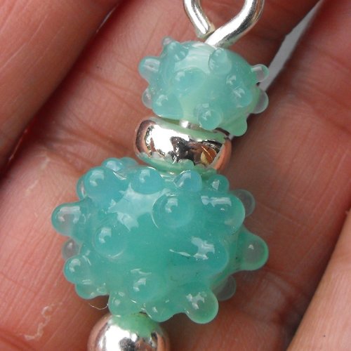 Pendentif verre filé cl.0798