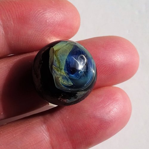 Bague cabochon murano bag.1375