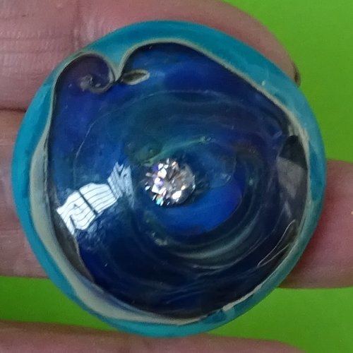 Broche en verre filé broch.0240