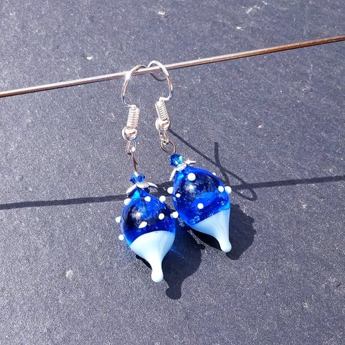Boucles d'oreille murano bcl.2730