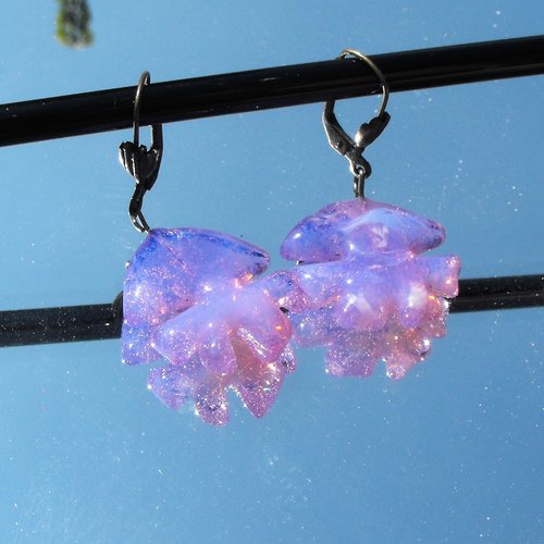 Boucles d'oreille perles murano bcl.2546