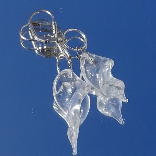 Pendants d'oreille verre filé bcl.3515