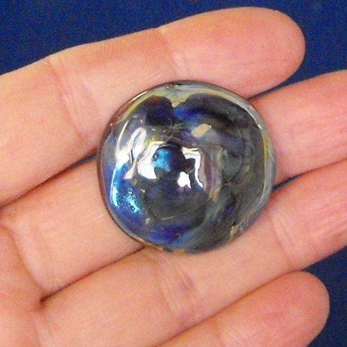 Bague cabochon murano bag.1144