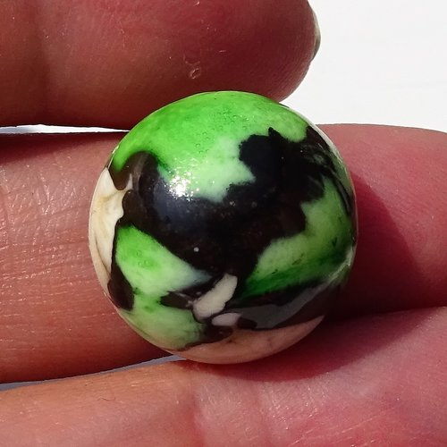 Bague cabochon murano bag.1473