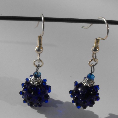 Boucles d'oreille perles murano bcl.2230