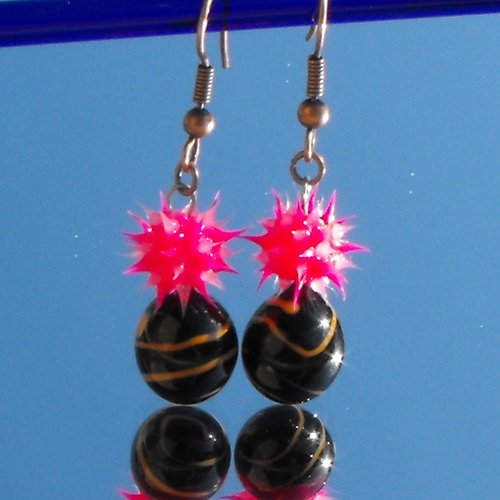 Boucles d'oreille murano bcl.2207