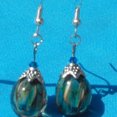 Boucles d'oreille murano bcl.2180