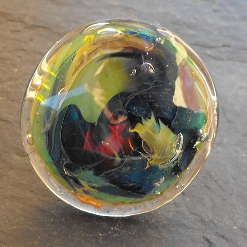 Bague cabochon murano bag.1130