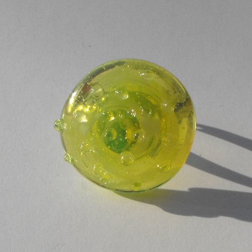 Bague cabochon murano bag.1123