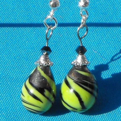 Boucles d'oreille murano bcl.2107
