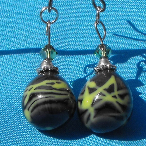 Boucles d'oreille murano bcl.2136