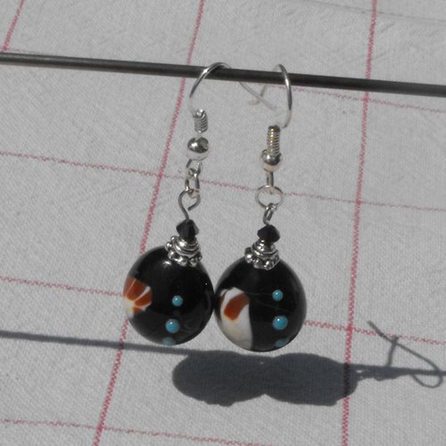 Boucles d'oreille murano bcl.2198