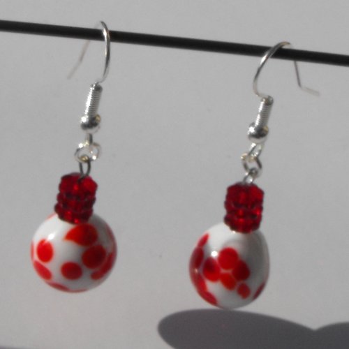 Boucles d'oreille murano bcl.2223