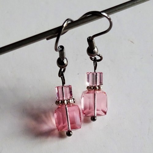 Pendants d'oreille perles cristal bcl.2645