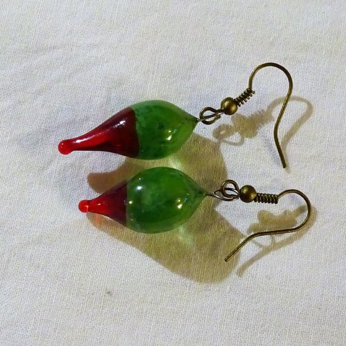 Boucles d'oreille perles murano bcl.2669