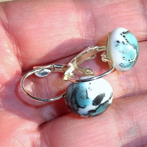 Boucles d'oreille perles murano bcl.2638
