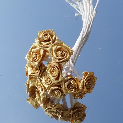 Bouquet de fleurs en tissu, perl.3376