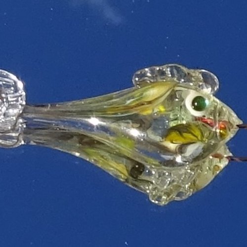 Perle sur tige en verre filé perl.3991