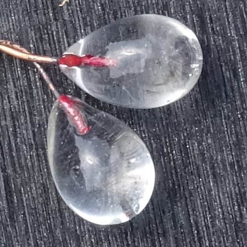 Headpins verre filé, lampwork, verre de murano, perl.4906