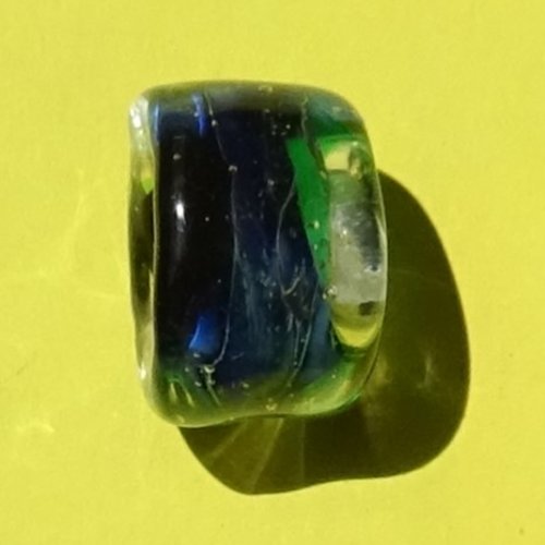 Dreadperle, verre filé, verre de murano, perl.5639