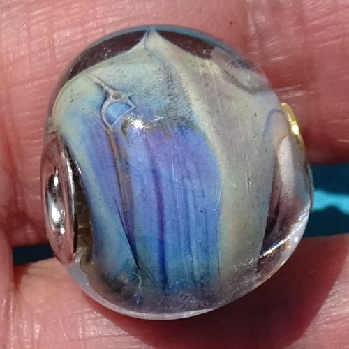 Grande perle en verre de murano perl.4936