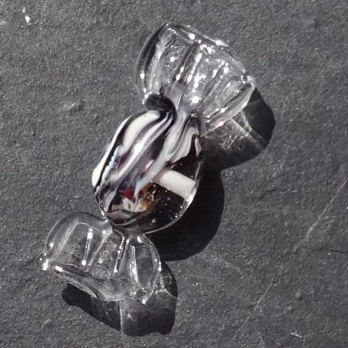 Perle bonbon en verre filé perl.5696