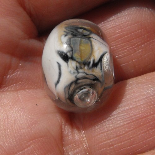 Perle d'art en verre de murano perl.1091