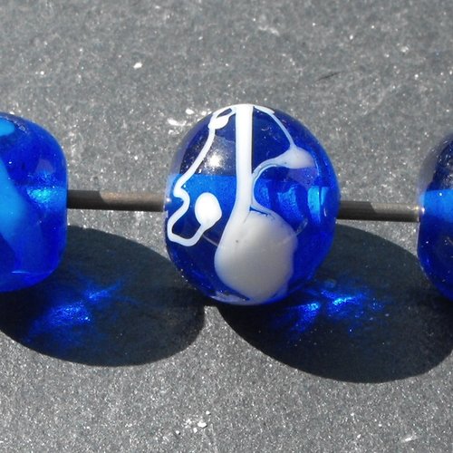 Set de perles en verre de murano perl.1342