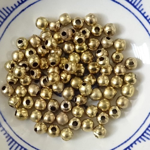 Lot de 20 perles intercalaires métal, perl.4486
