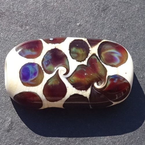 Perle d'art en verre de murano perl.3309