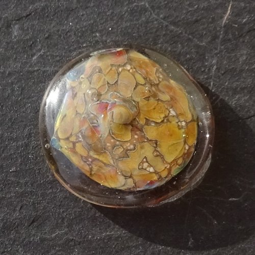 Cabochon en verre de murano perl.5844