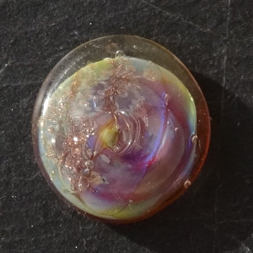 Cabochon en verre de murano perl.5848