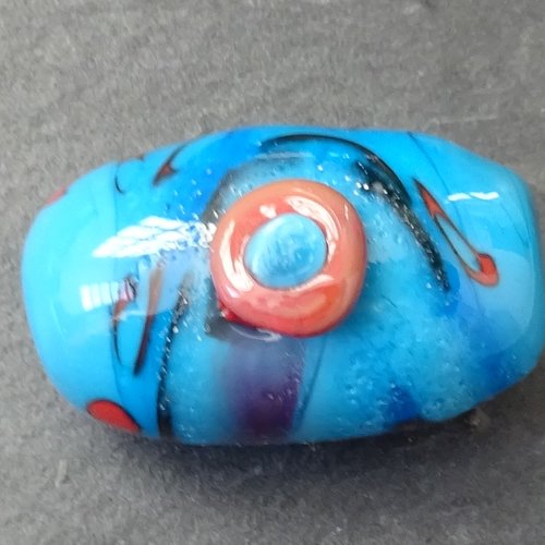 Perle d'art en verre de murano perl.3671