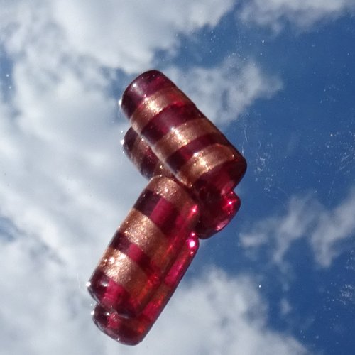 Perle destockée, verre, perl.3395