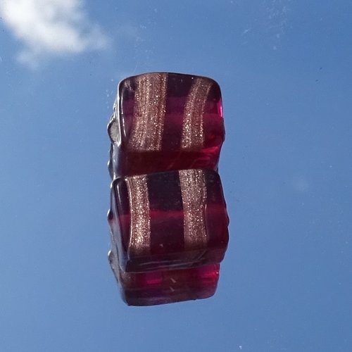 Perle destockée, verre, perl.3396