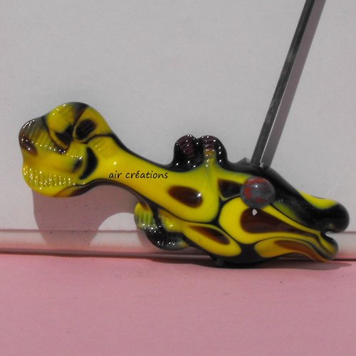 Poisson en verre de murano perl.0166