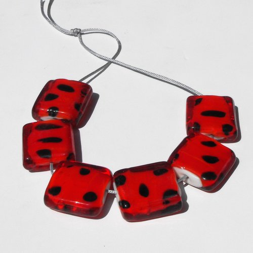 Set de perles en verre perl.2170