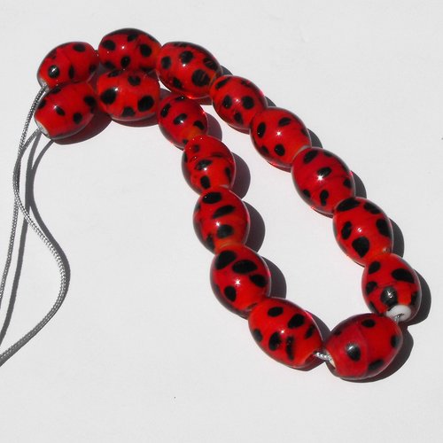 Set de perles en verre perl.2168