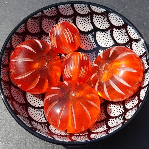 Set de perles en résine perl.2592