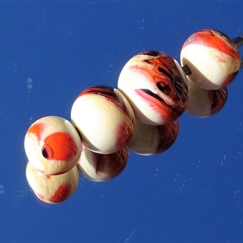 Set de perles en verre de murano perl.2691