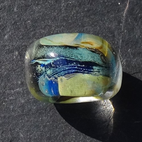 Perle, verre filé, verre de murano, perl.6446