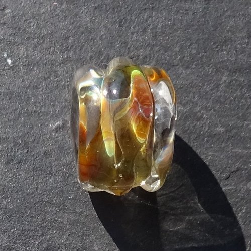 Perle, verre filé, verre de murano, perl.6455