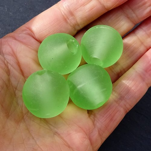 Lot de perles destockées, verre, perl.2832