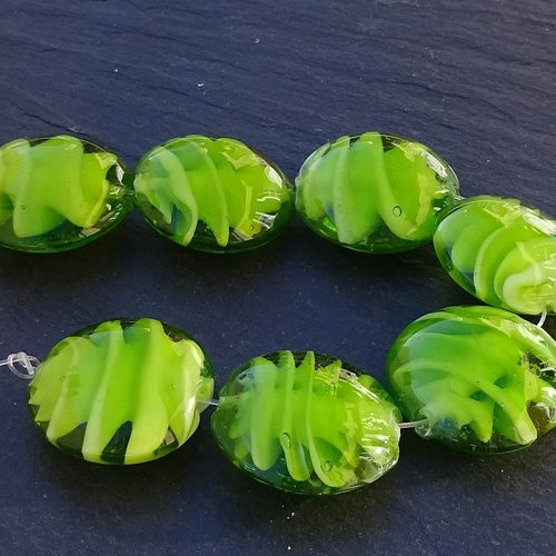 Perle destockée, verre, perl.2878