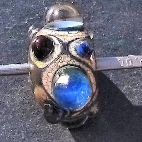 Grande perle en verre de murano perl.3096