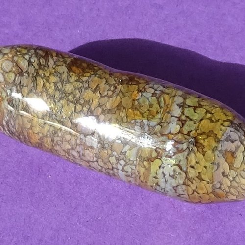Perle cylindrique, verre de murano, lampwork, verre filé,  perl.4771