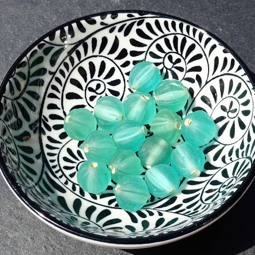Lot de perles destockées, verre, perl.2536